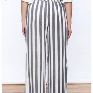 NWOT Miracle Berry Stripe Pants